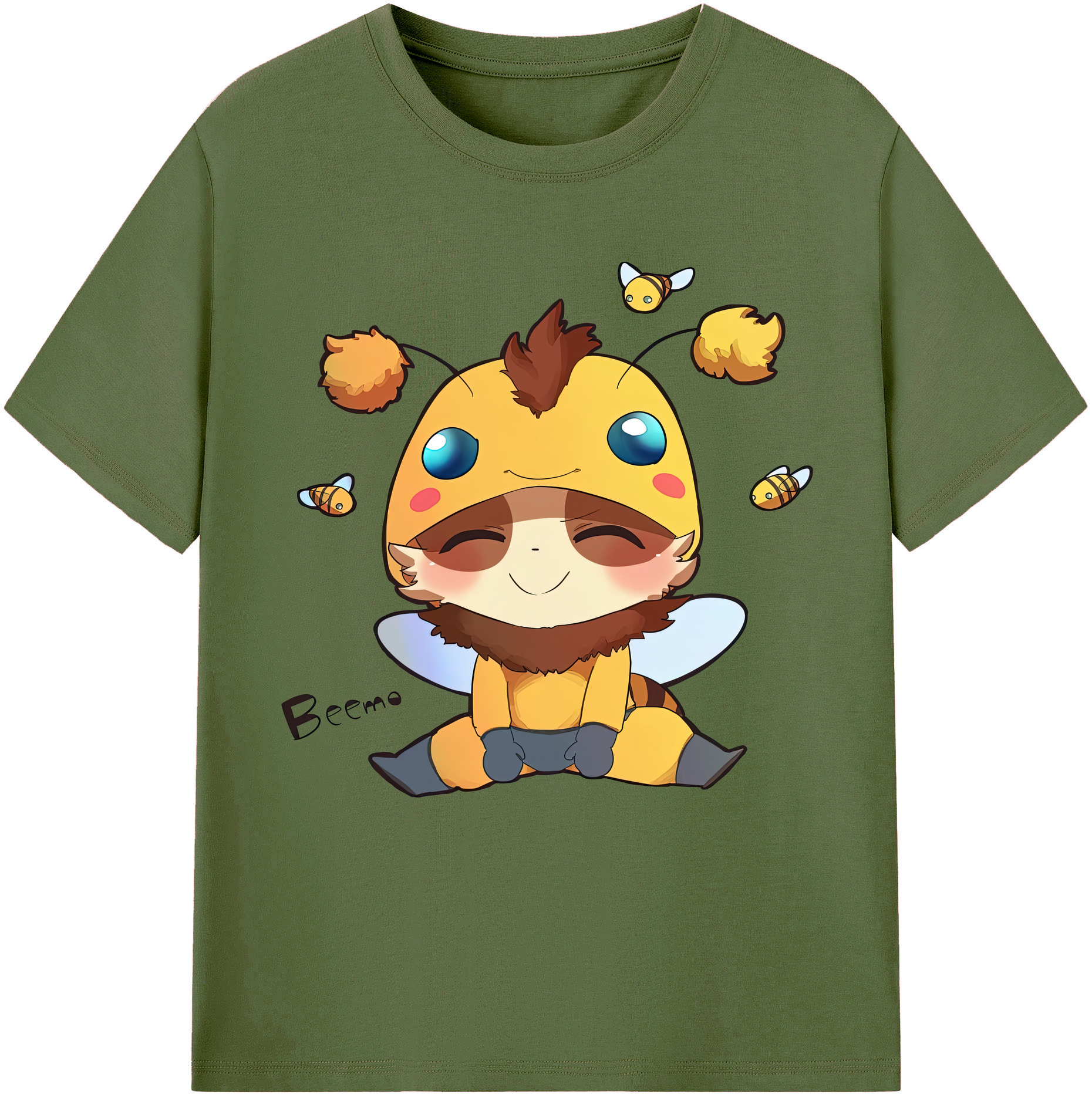 リーグ・オブ・レジェンド League of Legends LOL 綿100％半袖Tシャツ（フロントプリント）